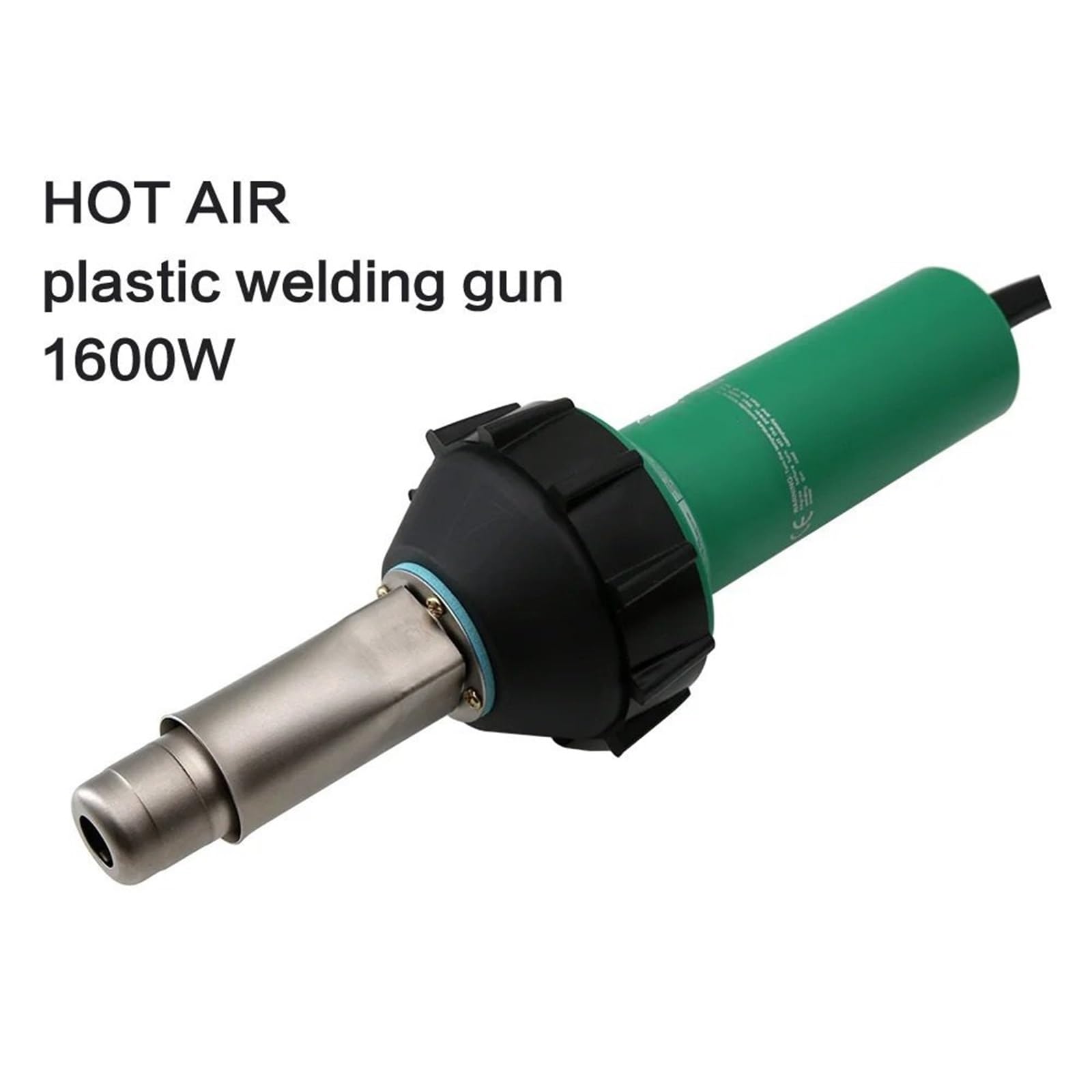 Maszyna do naprawy spawarki 1600W Spawarka plastikowa Palnik na gorące powietrze Pistolet grzejny Spawanie rur PP/PE/PVC topione na gorąco, podłoga winylowa, geomembrana