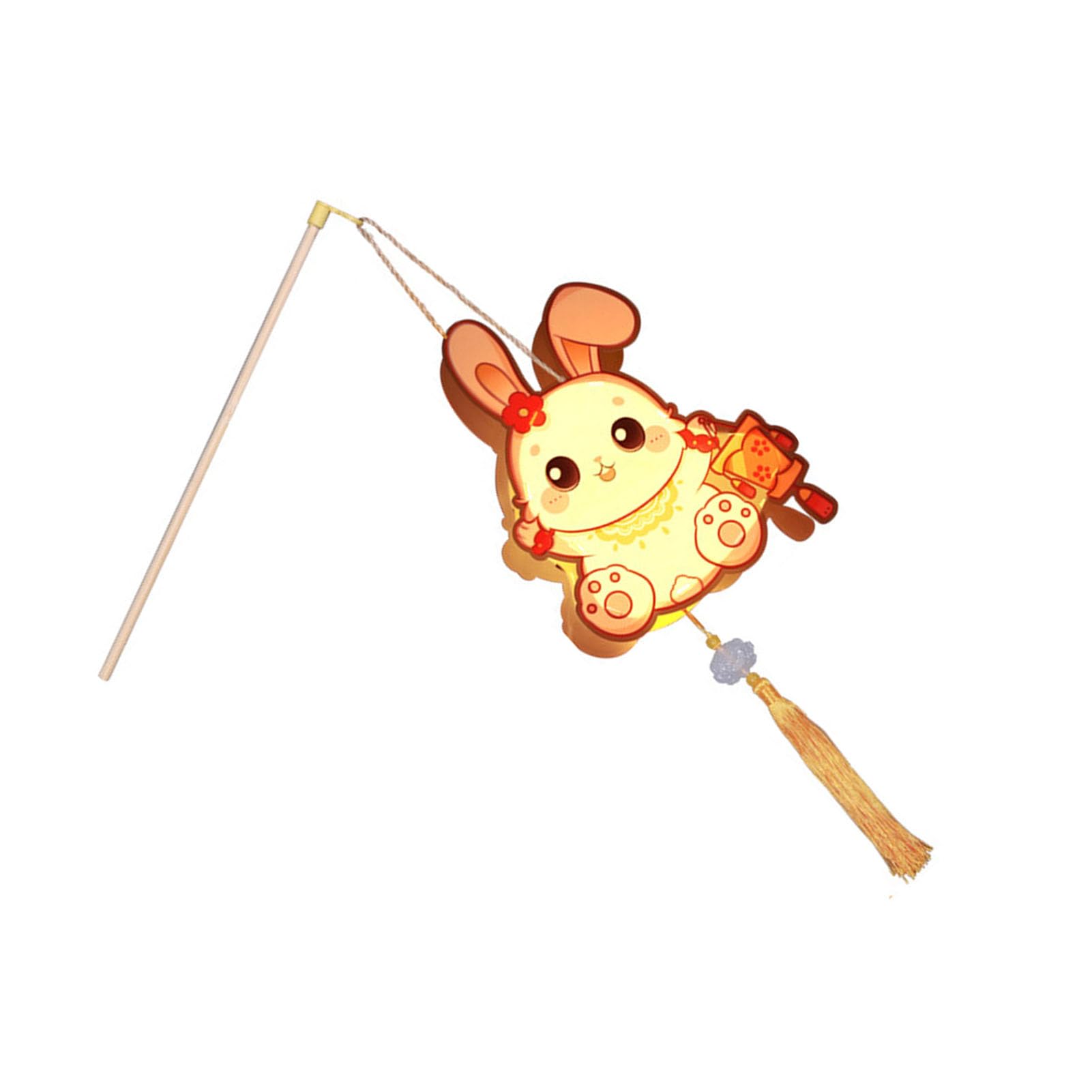 Festival Lantern,DIY Lantern PVC Children Handcraft Animal Lantern for Mid Autumn Festival