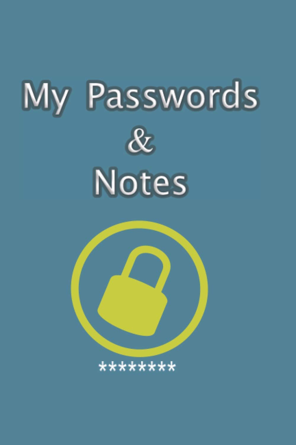 My Passwords & Notes: Change login user, Internet password book with tabs, Password book with alphabetical tabs