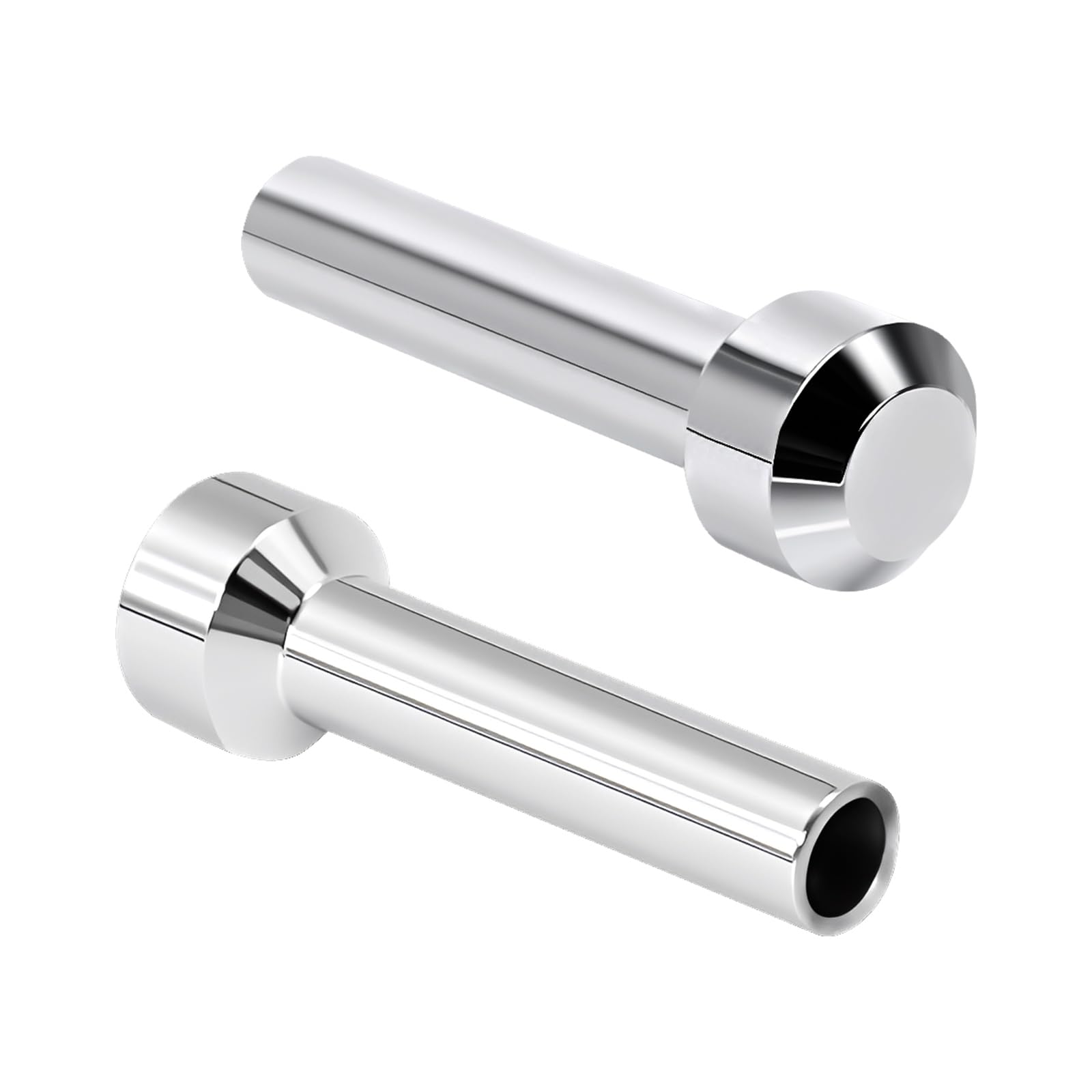 Chrome Door Lock Knobs - Chevy C10 '73-'87 -3