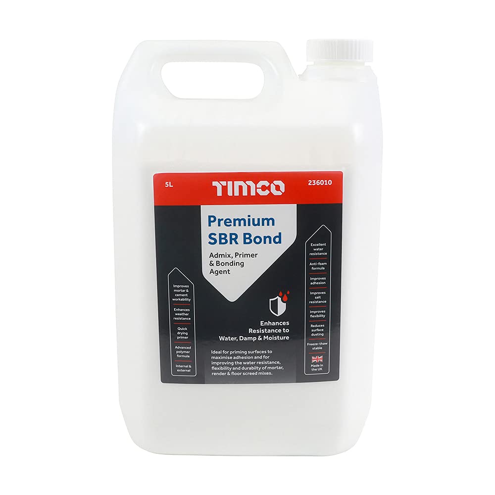 Timco 236010 Premium Sbr Bond 5L Bottle 1