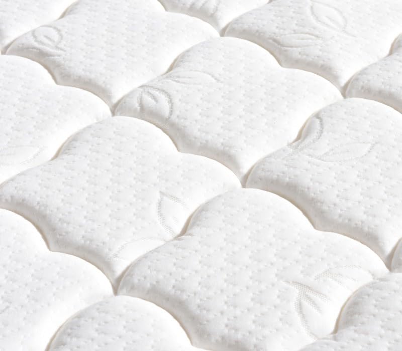 Image of Coirfit LUXURINO Pillow Top with ISPT Tech. 8 Inches Bonnell Spring Mattress, (75 x 60 inch)