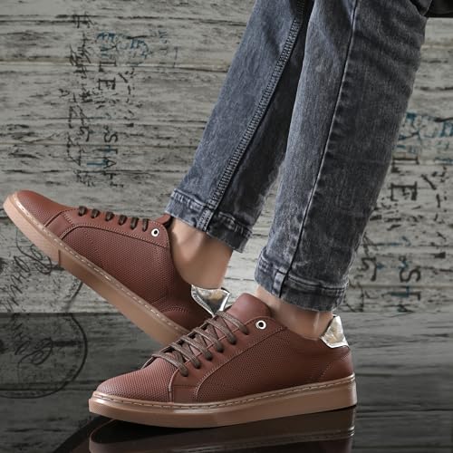 Image of Cruiser Mens Casual Shoes|Sleek, Stylish, and Ready for Anything Sneaker |Comfortable Trendy Minimal Design Sneakers with Super Comfort Ultra Cushioned Padding (2624)