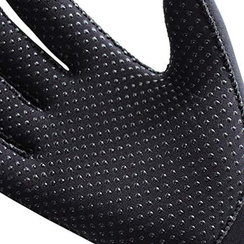 QKURT 3mm Neoprene Wetsuit Gloves- Warm Scuba Adult Five Finger Diving Gloves Perfect for Diving Snorkeling, Surfing - Image 3