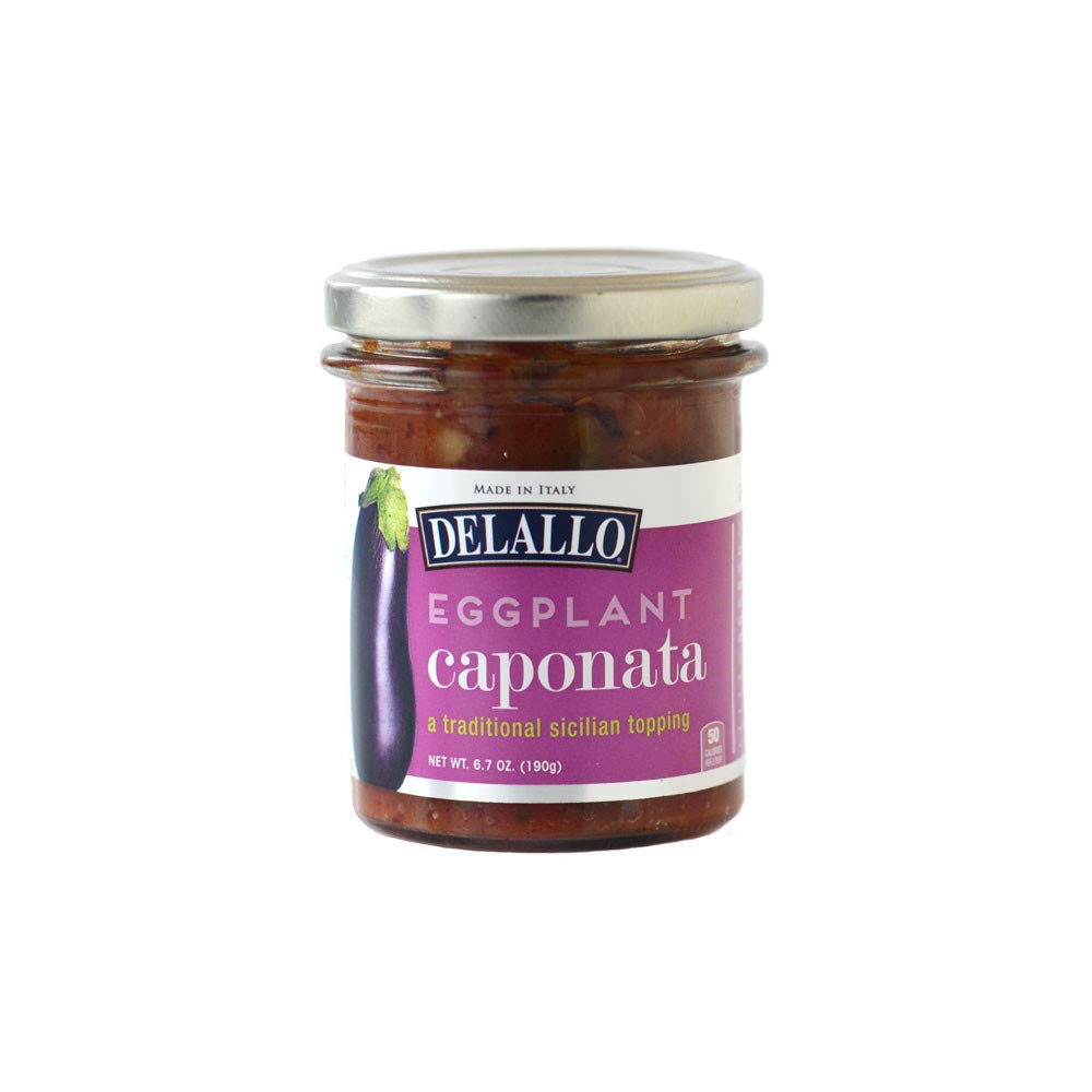 DeLallo Eggplant Caponata 6.7 oz.(pack of 3)