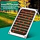 Jadeshay Solar Ladegerät, 10W 5V Solarpanel USB IP64 Wasserdichtes Solarpanel Camping Solarladegerät für Handy