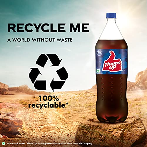 Image of Thums Up Soft Drink PET Bottle, 2 Liter, Cola