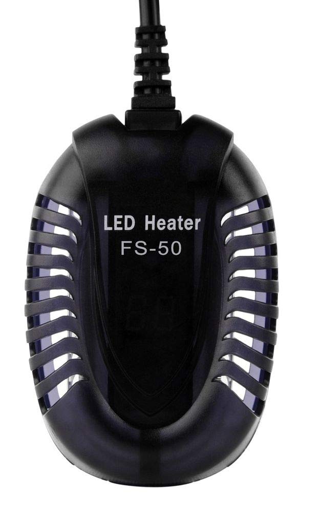 AquaOne - Calefactor digital para acuario, 200 W, 200 L, agua dulce, agua de mar, acuarios, regulable