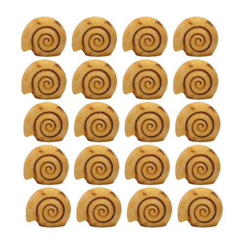 Escultura de Conchas de Caracol pequeñas, 20 Piezas de Resina en Miniatura, decoración de Concha de Caracol | coleccionables para Escritorio, Entrada, Patio, Granja, macetas