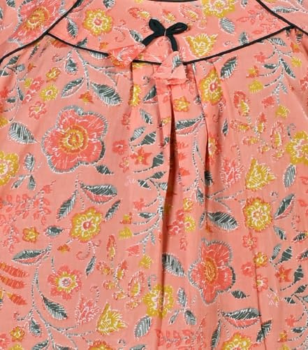 Image of Bejod's Collection Women Pure Cotton Nighty Combo Pack | Full Length Floral Printed Cotton Nighty Maxi | Soft & Breathable Night Dress for Women L to 4XL
