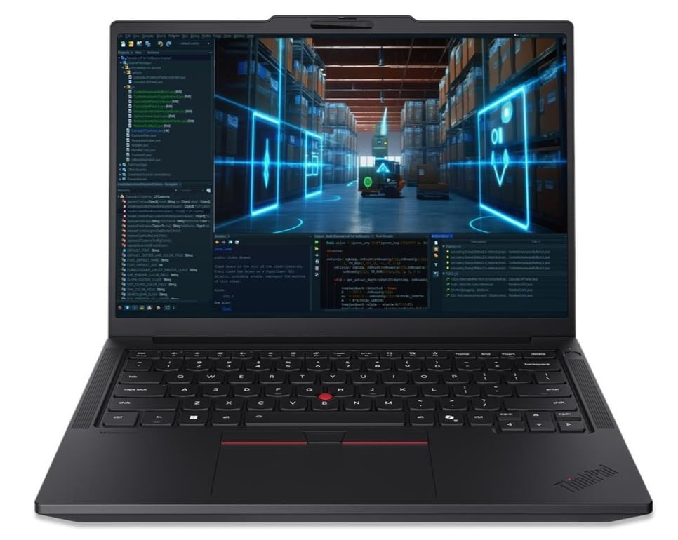 Image of Lenovo ThinkPad P14s Gen 7 AI Ready Mobile Workstation Laptop 2026, 14 inch WUXGA Touch, AMD Ryzen AI 7 PRO 450, Custom 16GB / 32GB DDR5 RAM, 1TB / 2TB PCIe SSD, FPReader, Wi-Fi 7, Copilot Windows 11 Pro