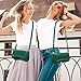 Keyli Shoulder Bag for Women mini Crossbody Purses Retro Classic Handbag Waterproof Vegan Leather Clutch Tote Hobo Purse Designer Bags with Adjustable Strap Green