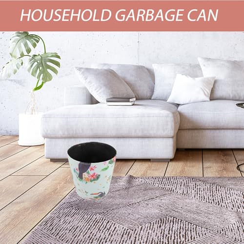 Conteneur à déchets 10L en cuir pour maison et bureau