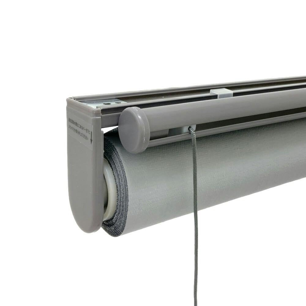 CAINZ 遮光 ロールスクリーン プルコード式 90×220cm グレー 2本 Amazon｜カインズ(CAINZ) 淡い色の遮光プルコード式ロールスクリーン