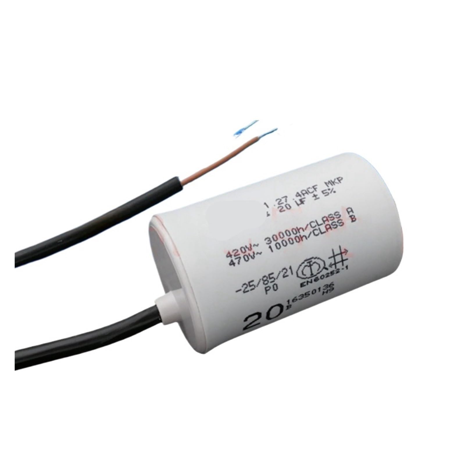 KSZHZYMGX 1PCS 20uF 1.27.4ACF capacitor