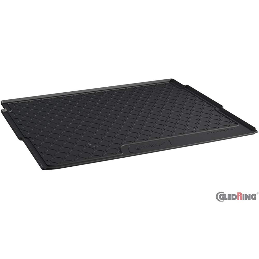 Gledring Rubbasol (Rubber) Trunk mat compatible with Peugeot 3008 II 2016-2024 (Upper floor)