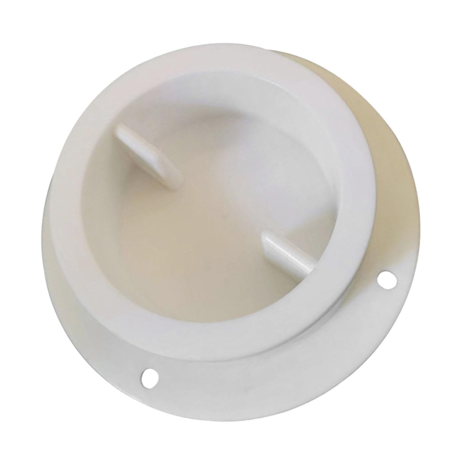 Skkwjege White Boat Scupper Hardware Marine Boat Accessories Deck Drain Outlet Boat Drain