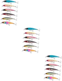 INOOMP 12 pcs 82cm Lure Lure 73g Bionic Bait Man Suit swivels Fishing Tackle Fishing baits Hard Fishing Bait Glide Bait bass Fishing Tackle abs Plastic Material Fishing Accessories