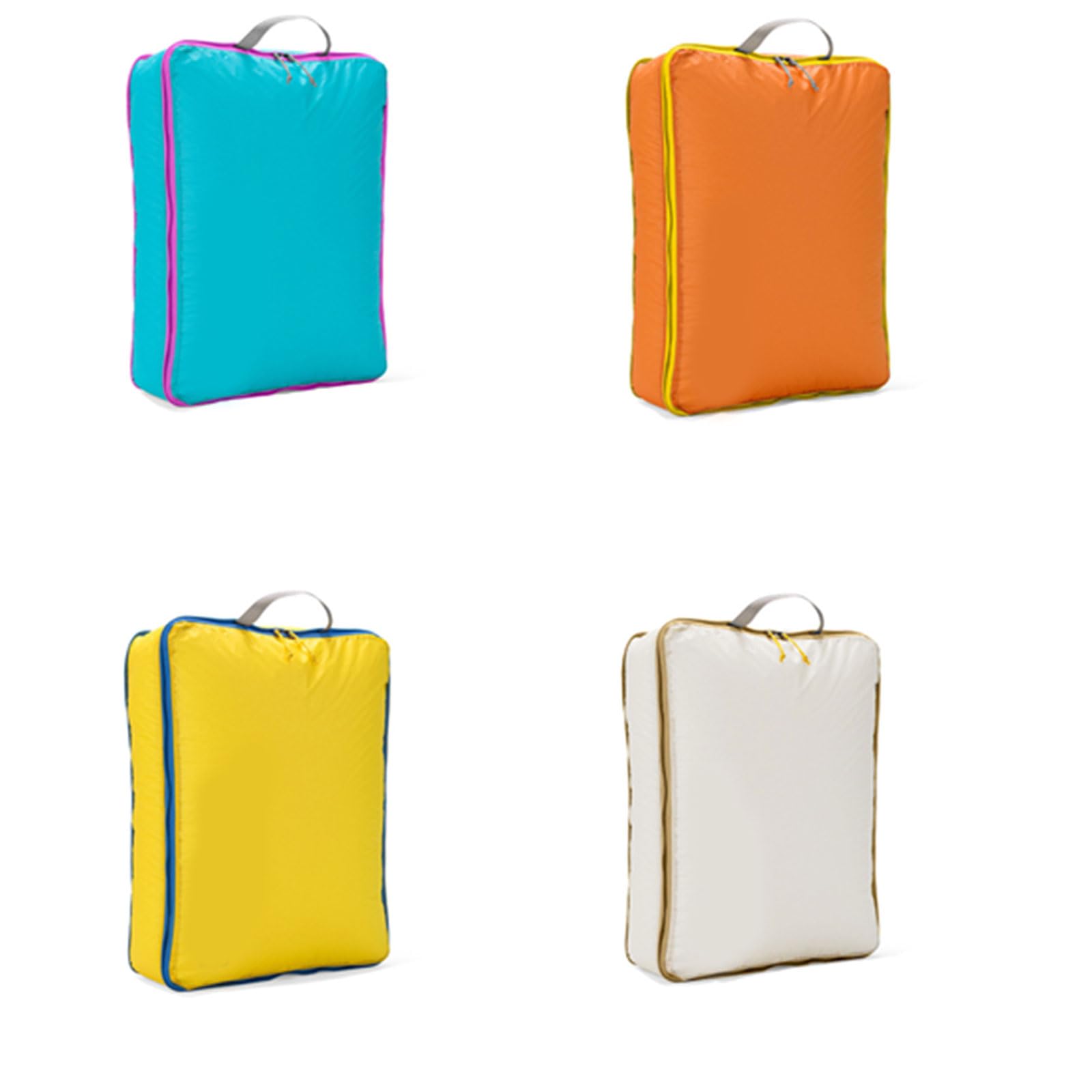 Set di sacchetti per imballaggi a compressione, adatti per organizzare in modo efficiente la valigia durante i viaggi o le attività all'aperto, soluzione per riporre vestiti spessi