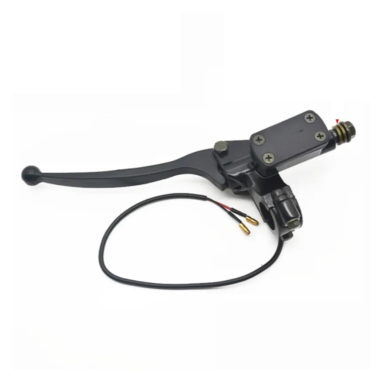 Myzzo Left Side 10Mm Motorcycle Brake Lever Universal Brake Pump Lever Fit For Honda For Yamaha For Suzuki Quad Bike(Left Side 10Mm)