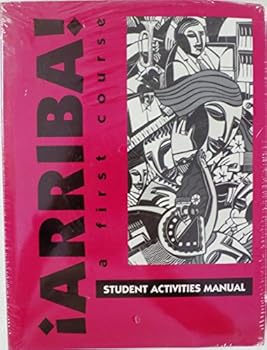 Hardcover Arriba!: Arriba Student Activities Manual, Answer Key Book