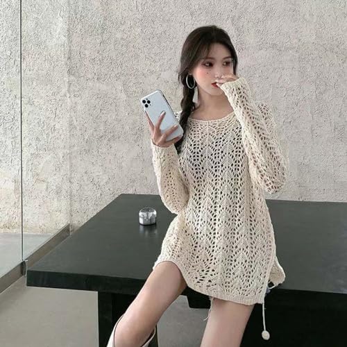 lace Long Sleeve top for Women mesh Layering top Mock Neck Floral Embroidery Sheer See Through Tee Shirt Blouse4