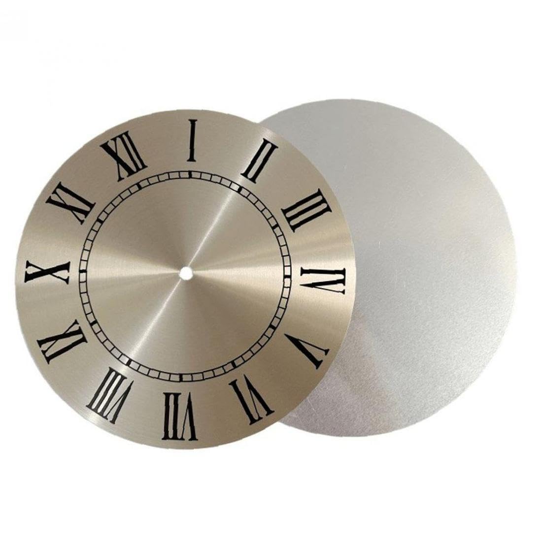 Amazon.co.jp: Diy掛け時計文字盤アルミ製平面時計文字盤の交換修理