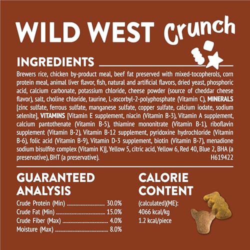 Purina Friskies Party Mix Wild West Crunch Cat Treats, (10) 2.1 oz Pouch - image 6