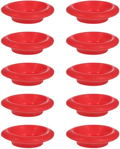 Miniatura 9 de HEMOTON 10 piezas de Juntas de goma de silicona para Swing Flip Botella Sombrero en forma de Swing Top Arandelas a prueba de fugas Junta de sello