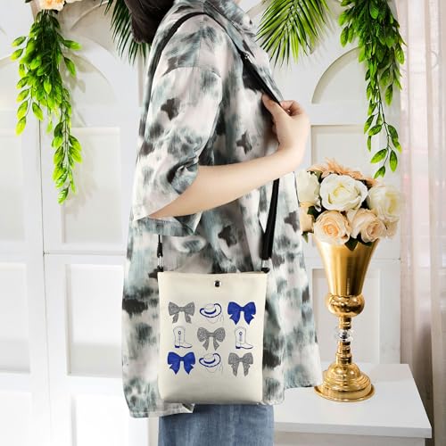 WCGXKO Coquette Bow Drill Team Crossbody Bag Drill Dance Gift Dance Team Gift Drill Lover Gift4