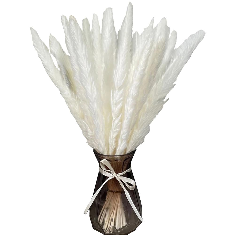 Herbe de la pampa artificielle bouquet fleurs séchées sans entretien déco maison durable