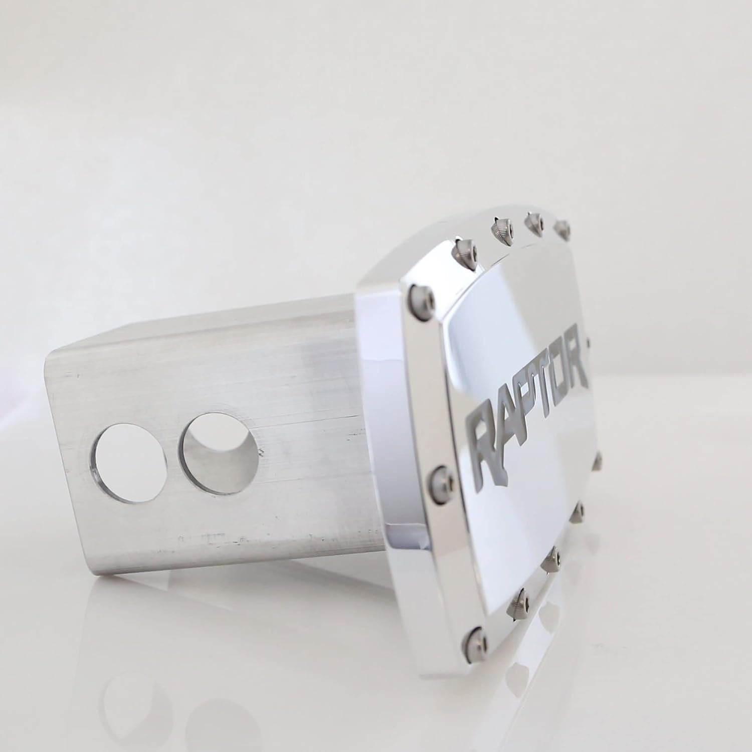 Billet Tow Hitch Cover for Ford Raptor (Chrome)