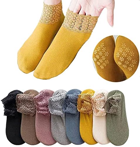 2021 Fashion Lace Warmer Socks, 8 Pairs Women Socks Non Slip Socks Solid Color Lace Cotton Ankle Socks, 8 Colors 1 2021 Fashion Lace Warmer Socks, 8 Pairs Women Socks Non Slip Socks Solid Color Lace Cotton Ankle Socks, 8 Colors