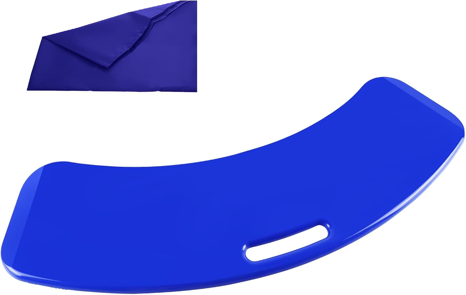 YHK Sliding Transfer Boards, Sliding Boards Transfer to Wheelchairs, Seniors from Bed to Chair, Car, Slide Assist Device, Sliding Boards Hold up to 440 lbs, with Slide Sheet 16"x24" (Blue) Slide Transfer Board with 16*24 Slide Sheet Blue