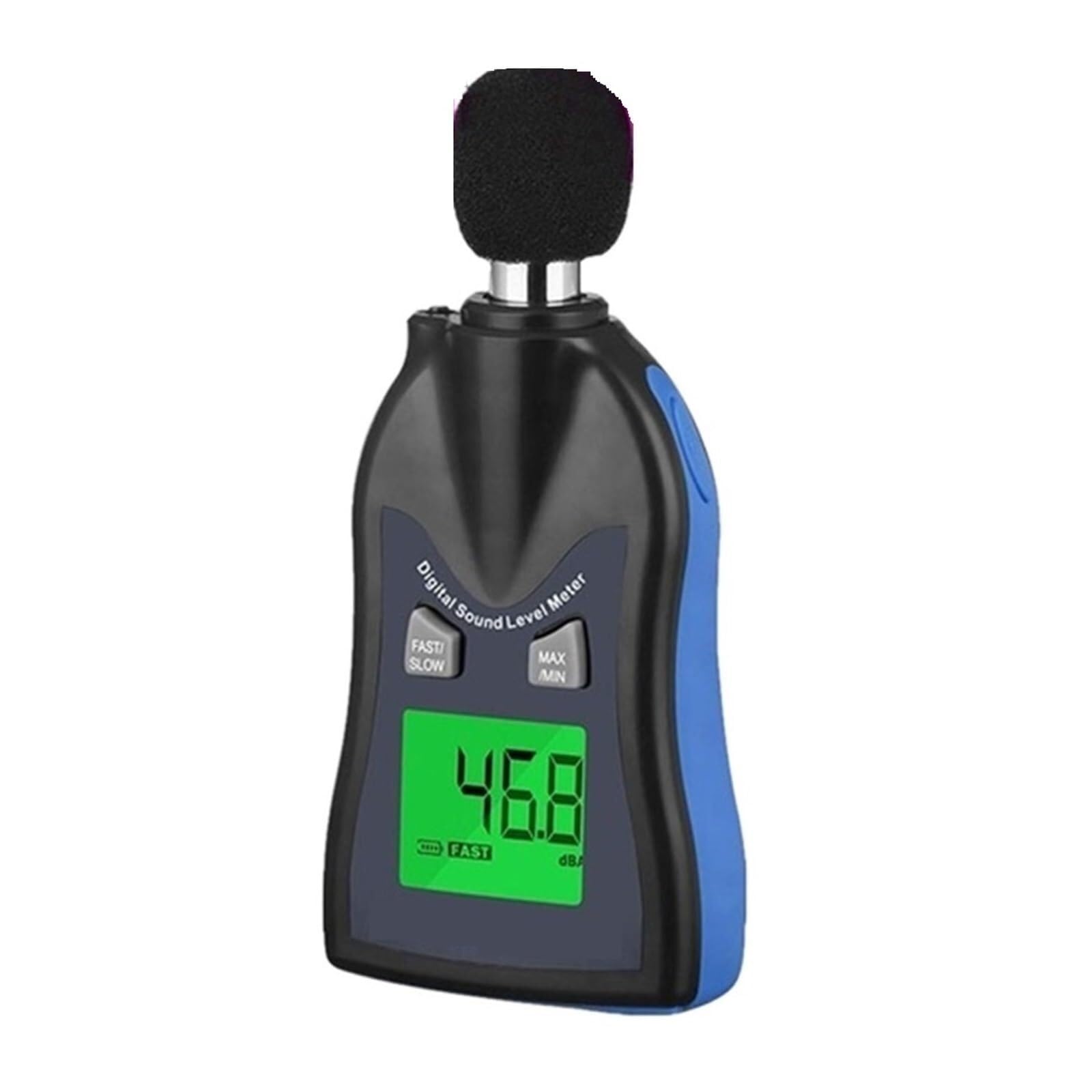 GHKryD decibel meter, 30-130dBA Decibel Tester with MAX/MIN Hold, Sensor Backlight, Smart