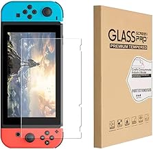 Screen Protector for Nintendo Switch, 9H Hardness Anti-scratch HD Clear Tempered Glass Film Compatible with Nintendo Switch 6.2'' (1 Pcs)