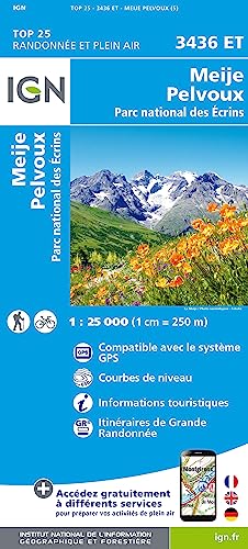 Meije / Pelvoux / PNR des Ecrins (3436ET) (TOP 25)