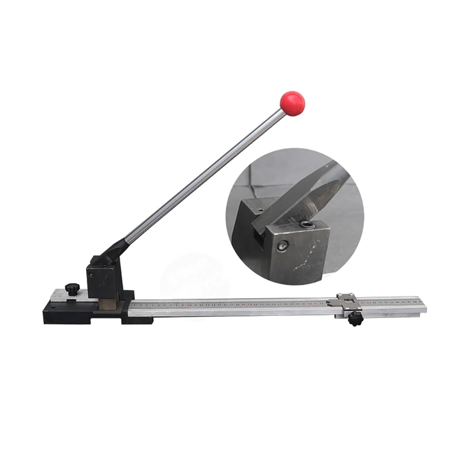 Coupe-matrice de rainage manuel, outil de rainage réglable de 10 à 500 mm avec règle d'échelle de précision, outil de découpe professionnel pour l'impression, l'emballage et le rainage du papier