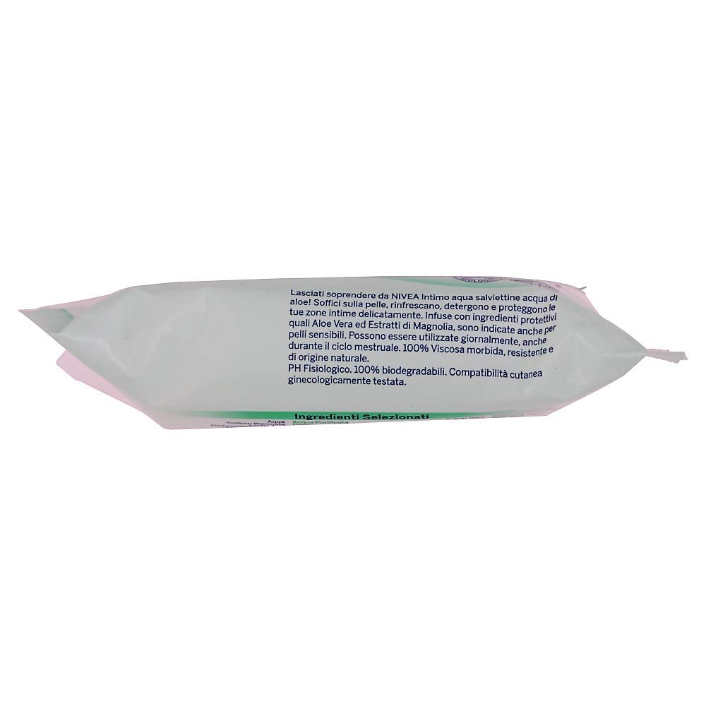 Salviettine Intime Nivea Aloe 15pz