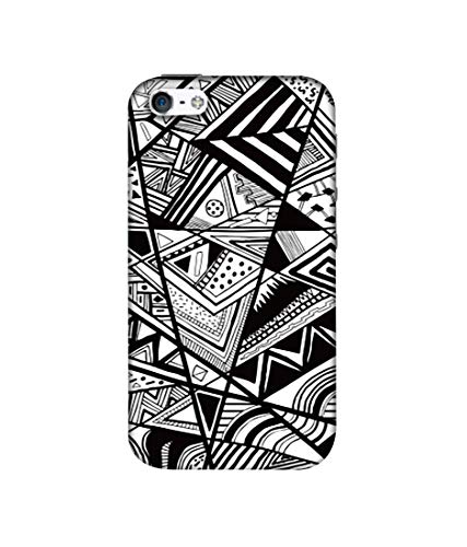 Image of Amazon Brand - Solimo Designer Random Pattern 3D Printed Hard Back Case Mobile Cover for Apple iPhone 5 / 5S