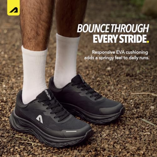 Boldfit Running Shoes for Men Black - Image 6