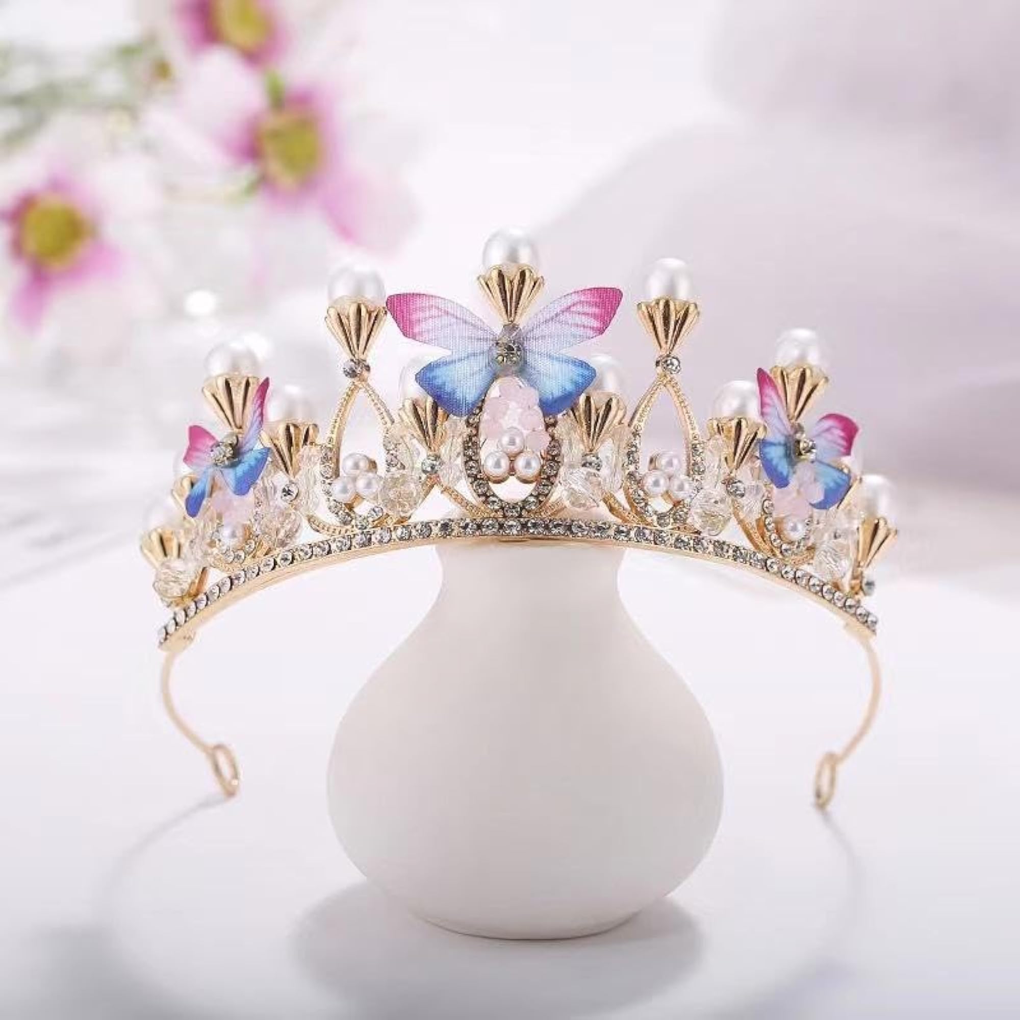 Princess Crown Wedding Headpieces for Girls