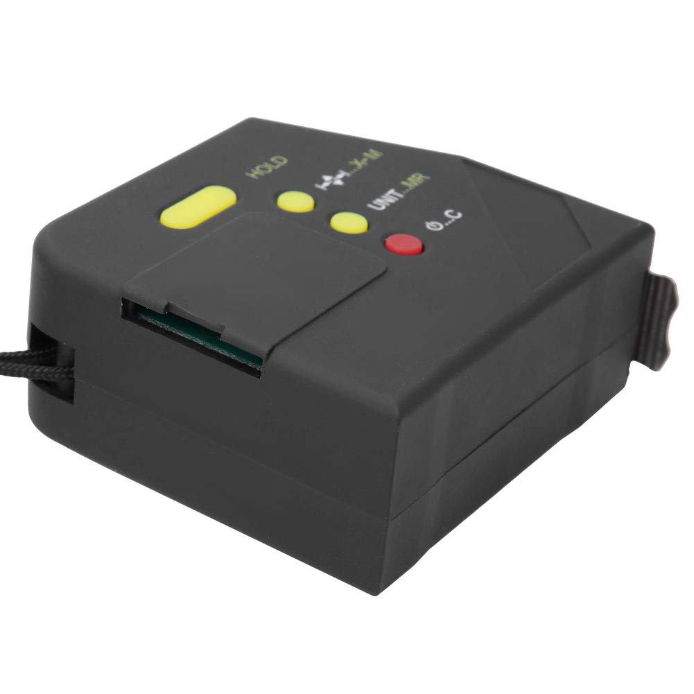 Metro a Nastro Digitale, 5m Nastro Digitale Elettronico con Display LCD, Metro a Nastro Elettronico in Acciaio Strumento di Misurazione per la Lavorazione del Legno (Batteria Inclusa) | Display LCD, in acciaio, per lavorazione legno, batteria inclusa