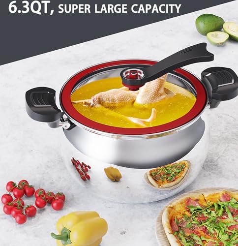 Olla a presión Acero inoxidable 4.3 L GFHVDC miniatura 3