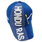 Honduras Country Flag Embossed Hat Cap.. Great Quality Adult .. New