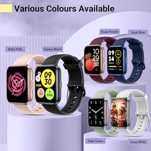 Quican ID208 PLUS Smartwatch For Women, Compatible With Android & Iphone, 1.8'' Fitness Tracker Watch With Alexa, Call & Notification Alerts thumb #8