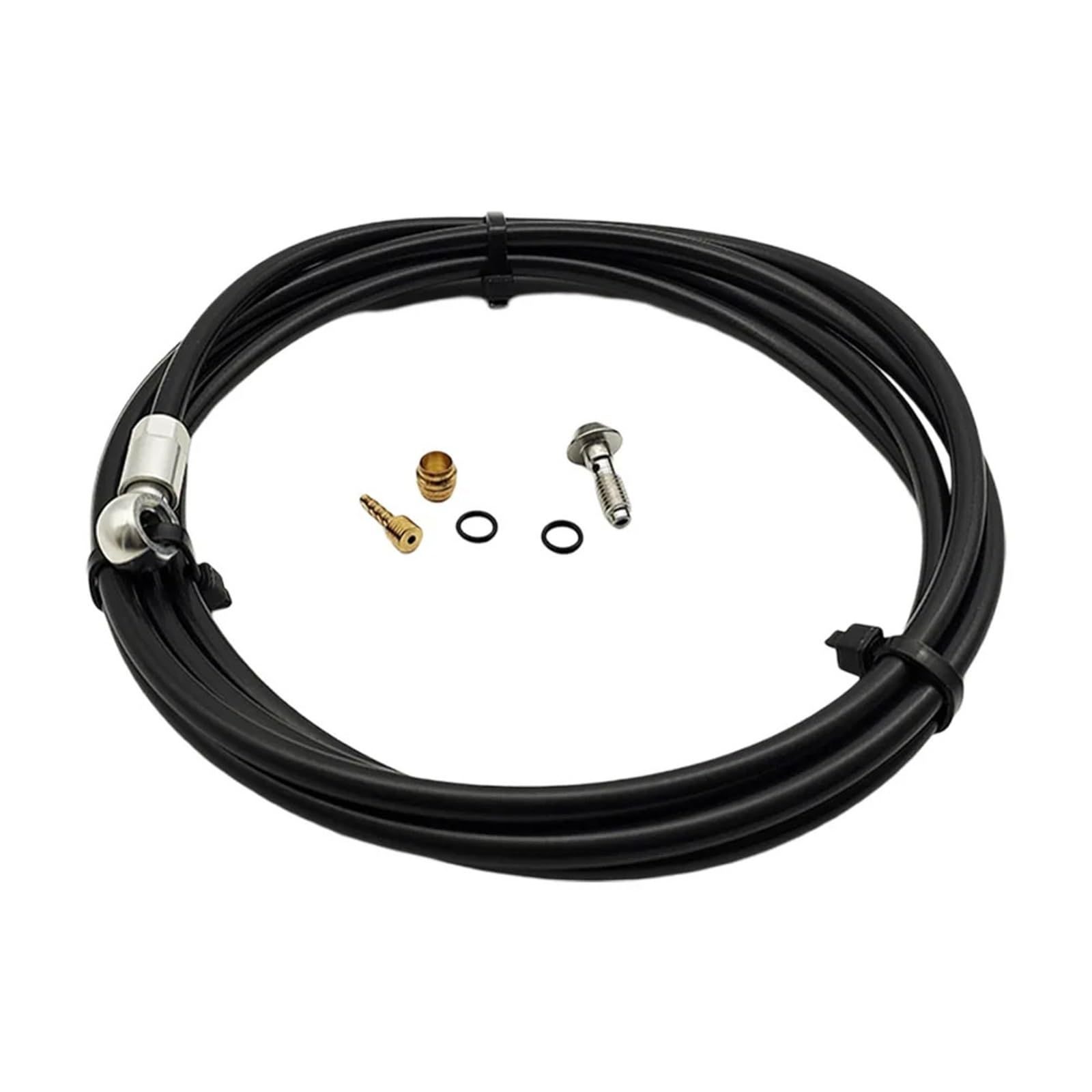 Bike Rear Brake Drum Bike Brake Rear Drum Fit for MAGURA Fit for MT4 MT5 Hose 2000mm Hose Bicycle Brake Line Kit Brake Hose Metal Brake Components(A Set)
