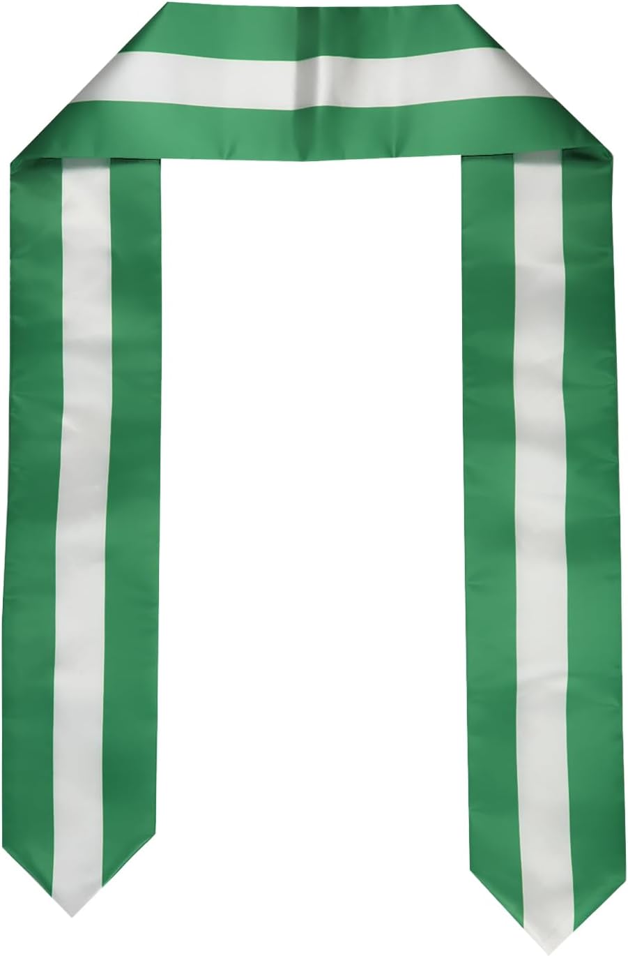 Nigeria Flag Graduation Stole Sash for Study Aboard International Students Abroad Adult Unisex- Cool Graduation Shawl Sash Stole Wraps Scraf