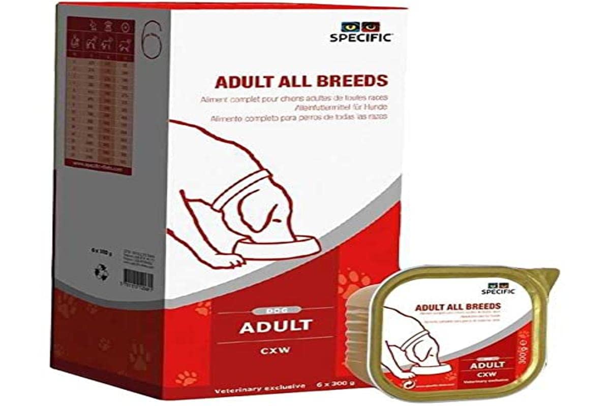 Specific CXW Adult Dog Food for All Breeds 6 x 300 g