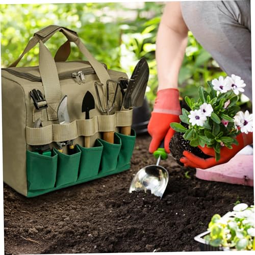 Banc jardinage multi-poche idéal pour l'entretien du potager